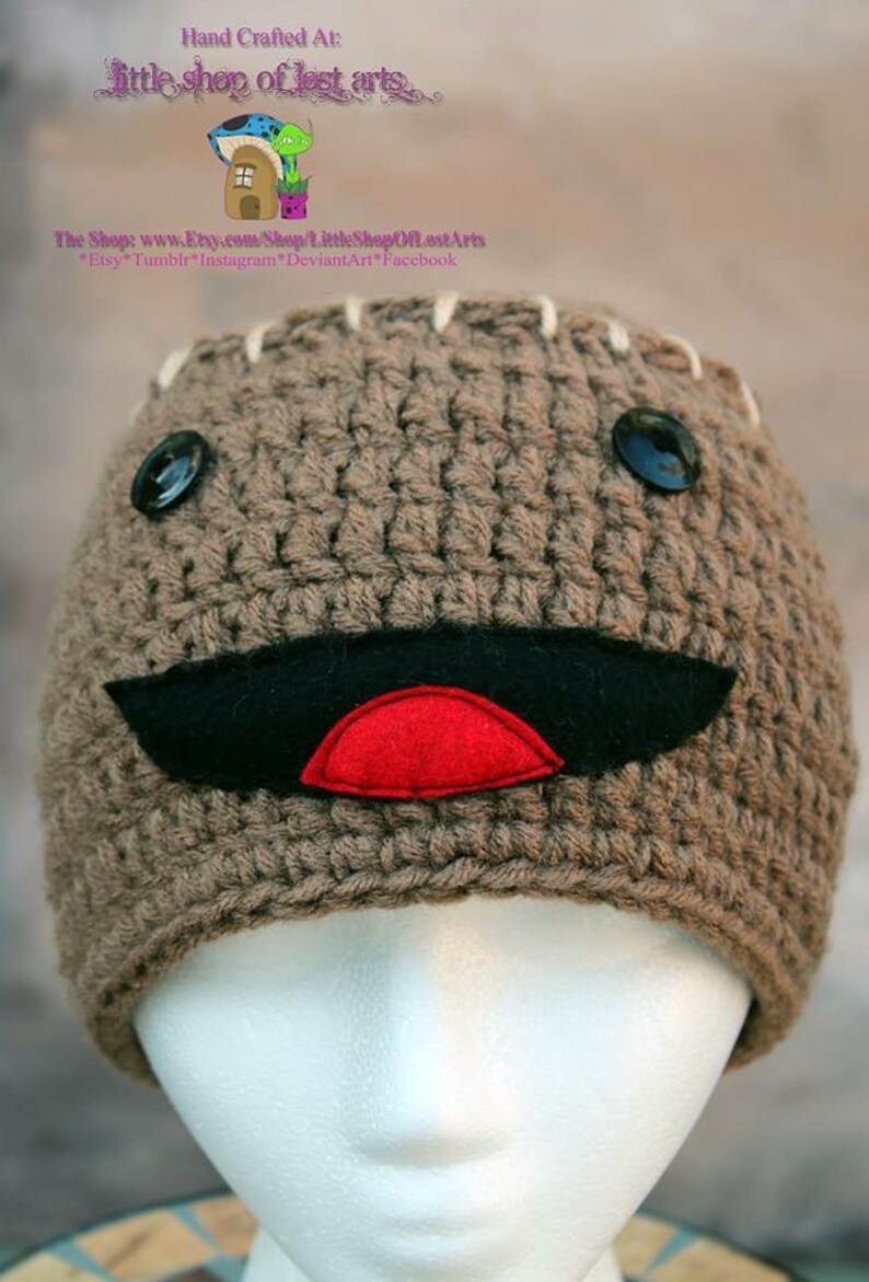 Little big planet inspired thick sackboy character a big image 5