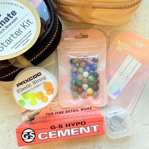 Stretch Bracelet Tutorial Beading Project Download Beginner Guide Jewelry Making Instruction Step-By-Step Craft Supply Resource Digital Bead image 9