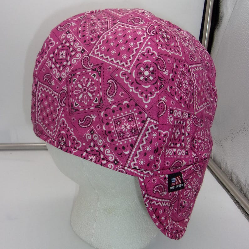 Bandana Welding Hat, Hard Hat Liner, Pipe Fitter Hat FLAMIGO