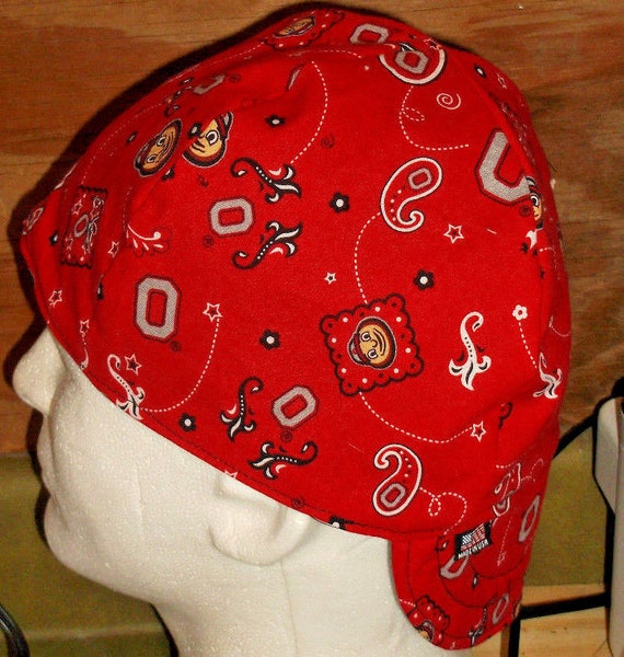 WELDING CAP MADE WITH RED CAMEO ALABAMA