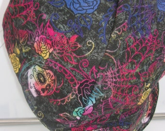 Ladies of Dead Tye Dye Welding Hat, Hard Hat Liner, Welder, Construction, Pipe Fitter Hat Made to Order