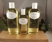 Organic Massage Oil - Choose from 70 Scents - Essential Oil Scented- Sweet Almond Oil - All Natural