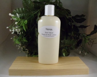 Loción perfumada para manos y cuerpo Butt Naked - Rica y cremosa - Súper hidratante con aceite de jojoba y manteca de karité - Terapia intensa para pieles secas