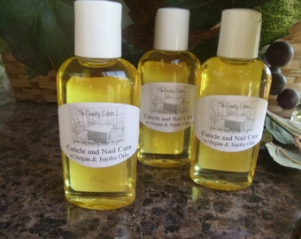 Organic Cuticle and Nail Care Oil - Jojoba and Argan Oil - Essential Oil - All Natural