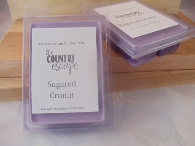 Sugared Cronut 100% Soy Wax Melt - Unique Treat - Maximum Scented