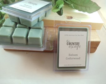 Balsam Cedarwood Scented 100% Soy Wax Melt - Maximum Scented