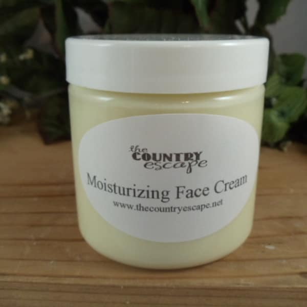 Moisturizing Face Cream - Helps Replenish Natural Oils