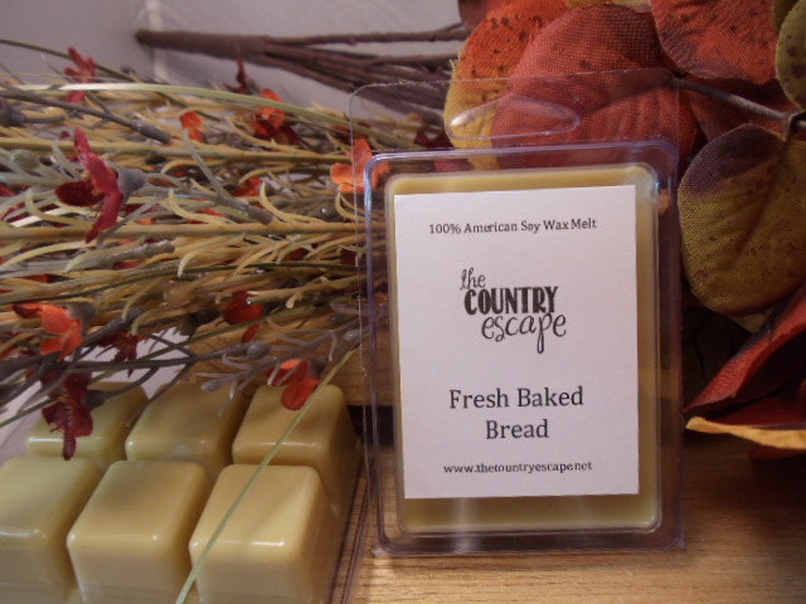 Fresh Baked Bread Scented 100 Soy Wax Melt Tart Authentic Etsy