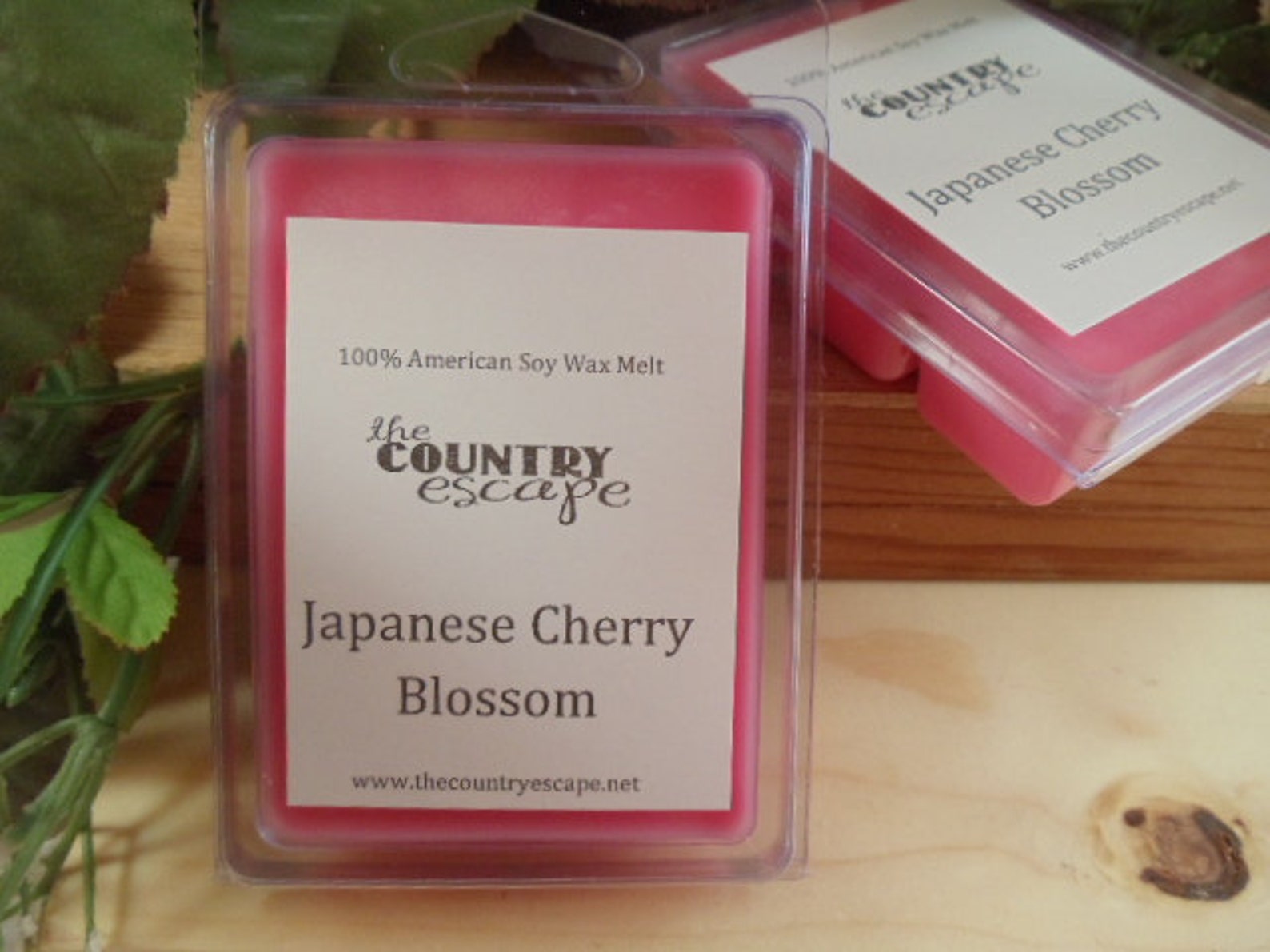 Japanese Cherry Blossom Scented 100 Soy Wax Melt Maximum Etsy