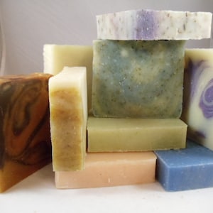 Your Choice -mix and Match 2 Soap Bars - Great Lather - Handcrafted ...