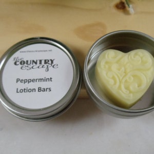 Heart Lotion Bars w/ Round Tin for Special Occasions Wedding Favors Baby Shower Favors Bridal Shower Gifts Hostess Gifts image 4