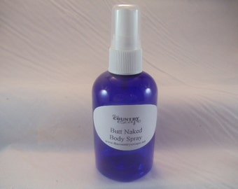 Butt Naked Body Spray Mist - Light and Refreshing - Alcohol Free