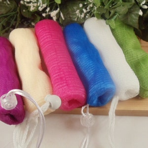 Soap Saver Pouches - Great for Exfoliation - Helps Extend Life of Soap