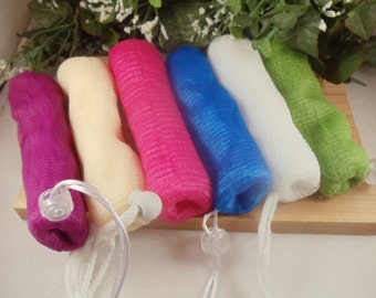 Soap Saver Pouches - Great for Exfoliation - Helps Extend Life of Soap