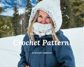 Patrón de pasamontañas de crochet: tallas para adultos y niños (patrón en PDF)