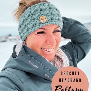 Beginner Crochet Headband Pattern: Easy Earwarmer (PDF Pattern)