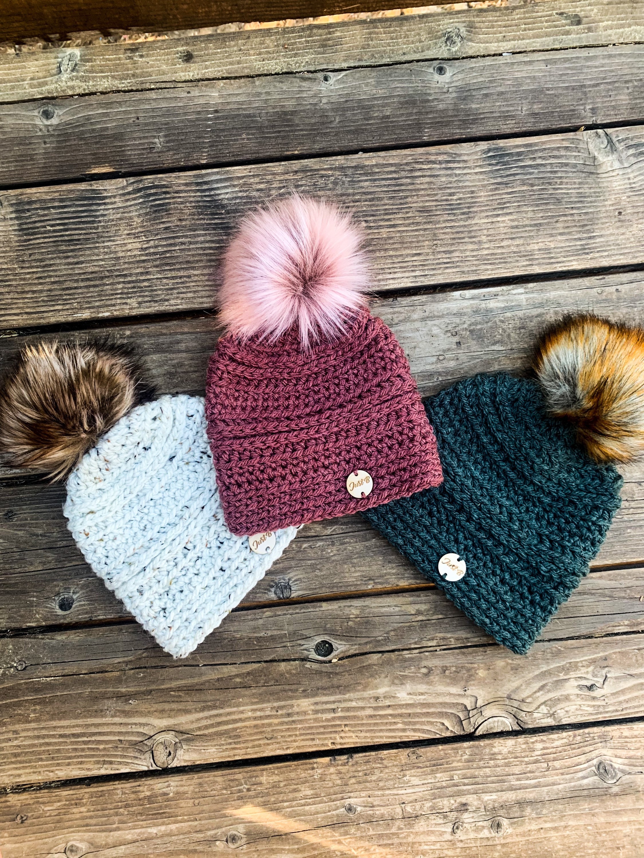 Beginner Crochet Beanie Pattern: Bulky Yarn Hat (PDF Pattern) - Etsy