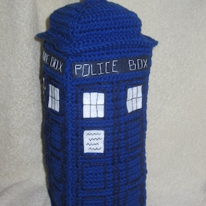 Crocheted TARDIS Pattern