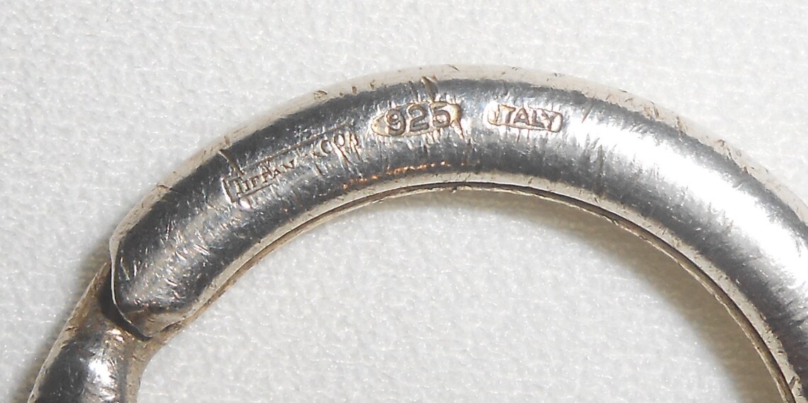 Tiffany and Co Tiffany Sterling Tiffany Keychain Tiffany Etsy