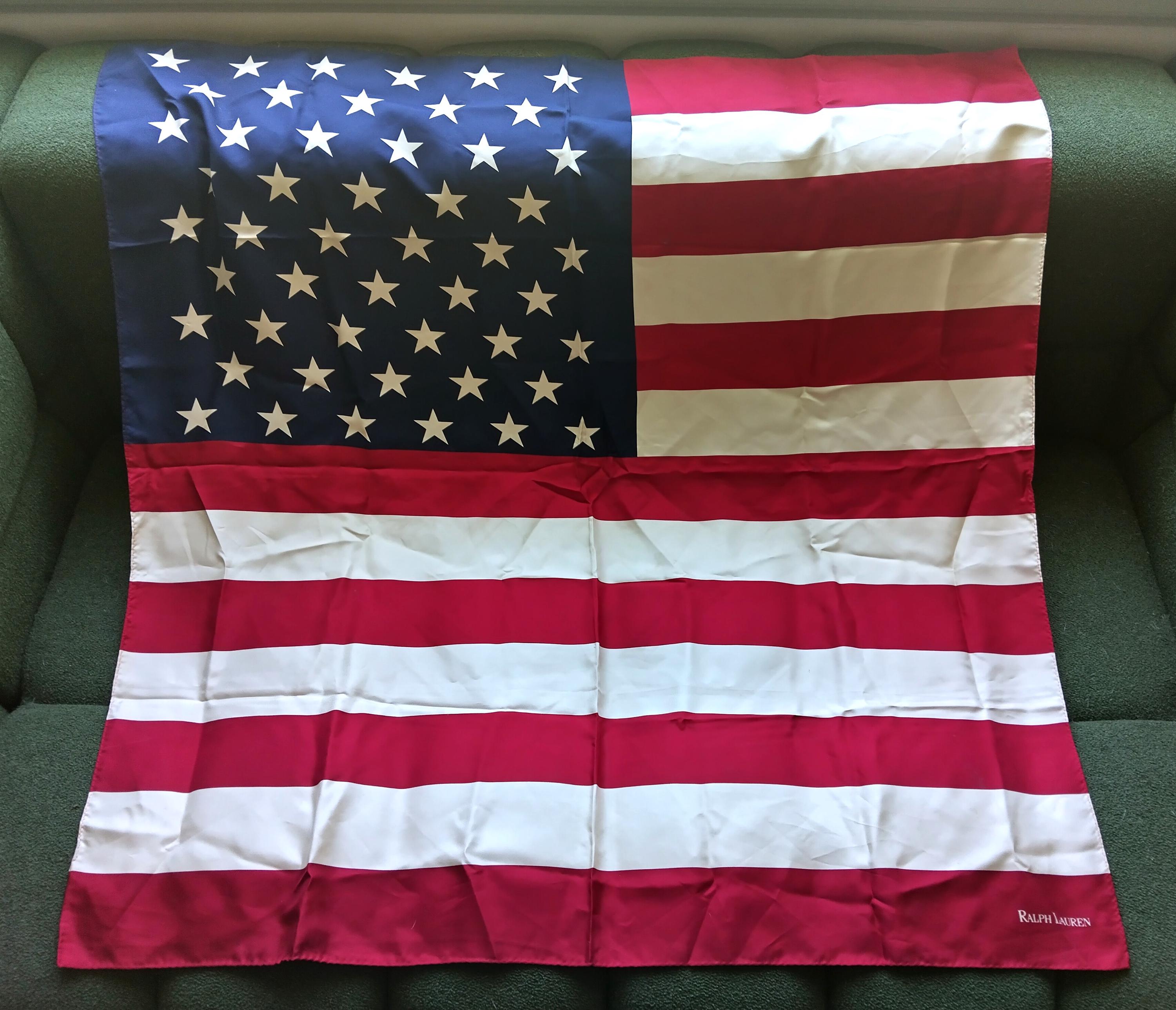 Vintage Ralph Lauren American Flag - Etsy