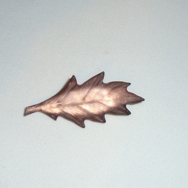 Alexis Bittar Purple Luminescent Carved Lucite Leaf Pin