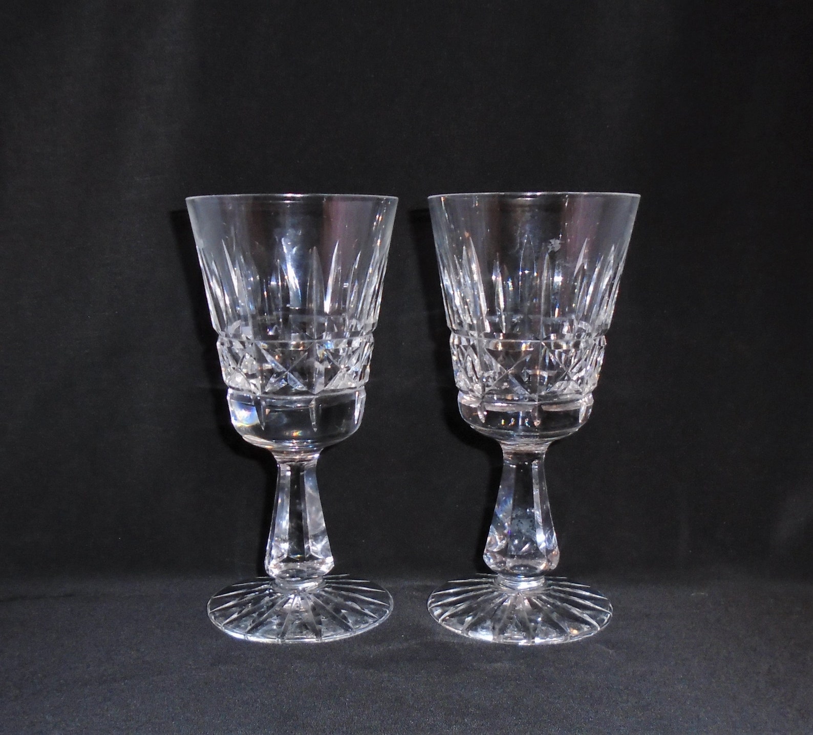Waterford Crystal Waterford Wine Glasses Waterford Kylemore Etsy