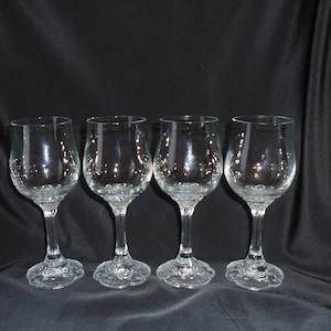 Rosenthal Crystal,  Rosenthal Monbijou,  Rosenthal Classic Rose,  Crystal Glassware,  Red Wine Glasses,  Hand Blown,  Vintage Glassware