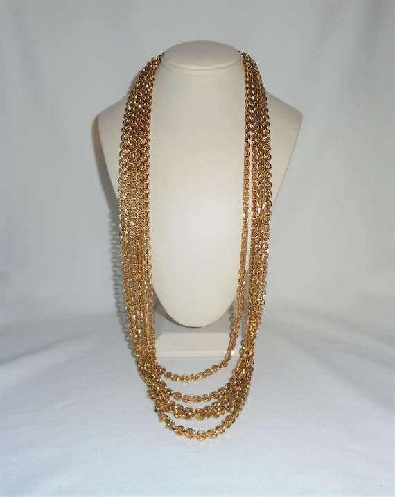 Lucian Piccard,  Multi Chain Necklace,  Multi Cha… - image 3