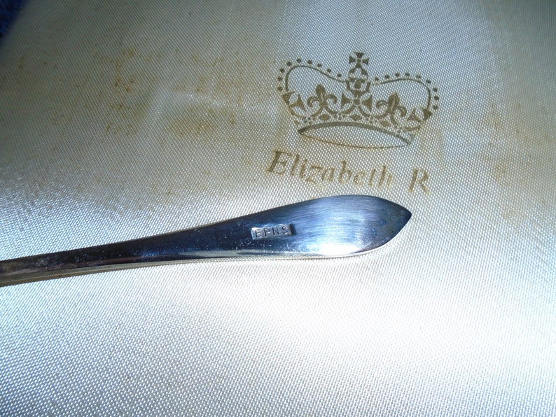 Souvenir Spoons British Royalty Elizabeth II Queen Elizabeth Coronation