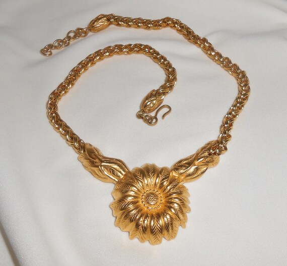 Monet Jewelry Necklace Sunflower - Monet Jewelry Pendants