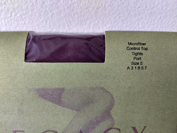 QVC Legacy Legwear Shapewear Port Tights Size E Control Top New In Package View 4