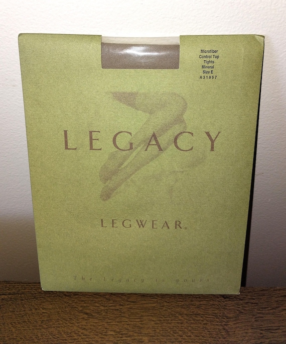 QVC Legacy Legwear Shapewear Mineral Tights Size E Control Top New In Package