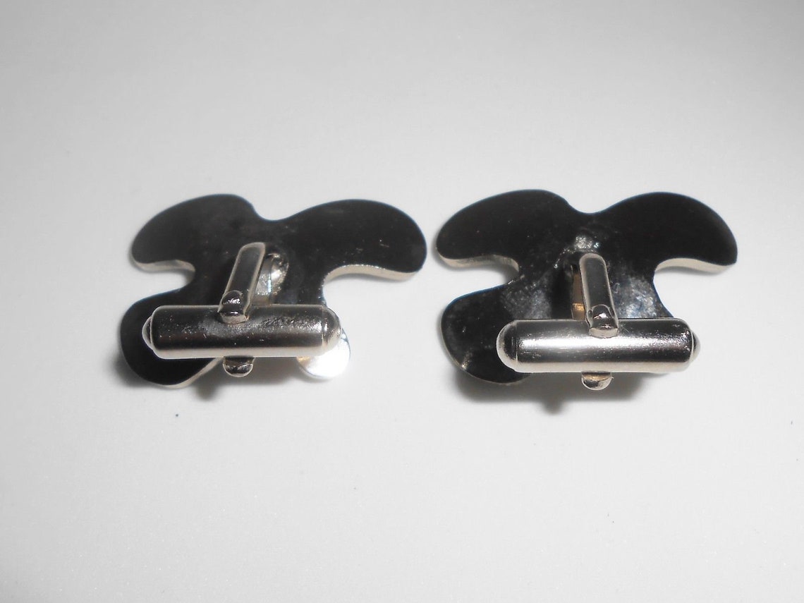 Cufflinks Cufflinks Vintage Abstract Cufflinks Cuff Links Etsy