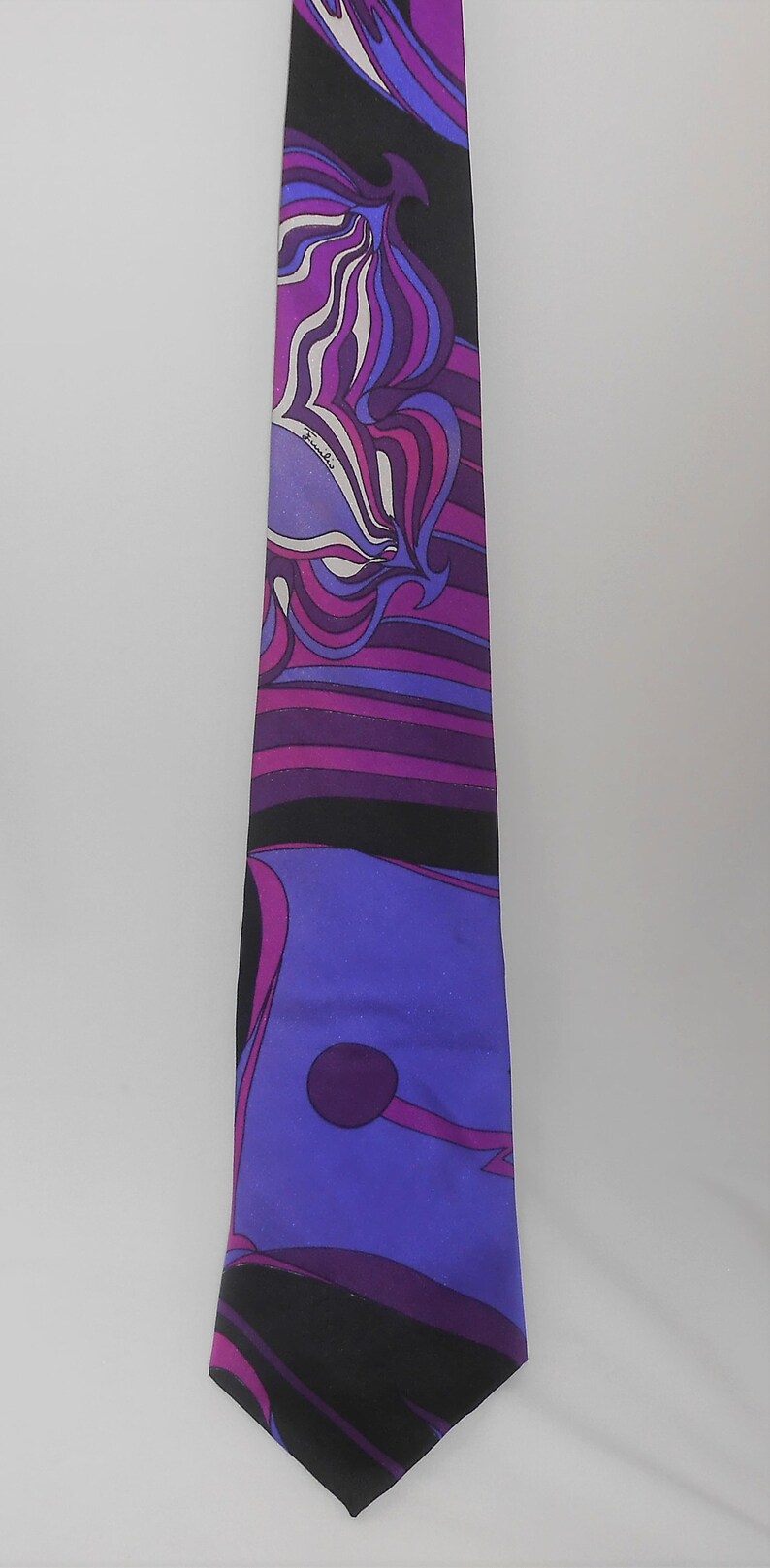 Pucci Emilio Pucci Vintage Pucci Tie Silk Tie Italian | Etsy