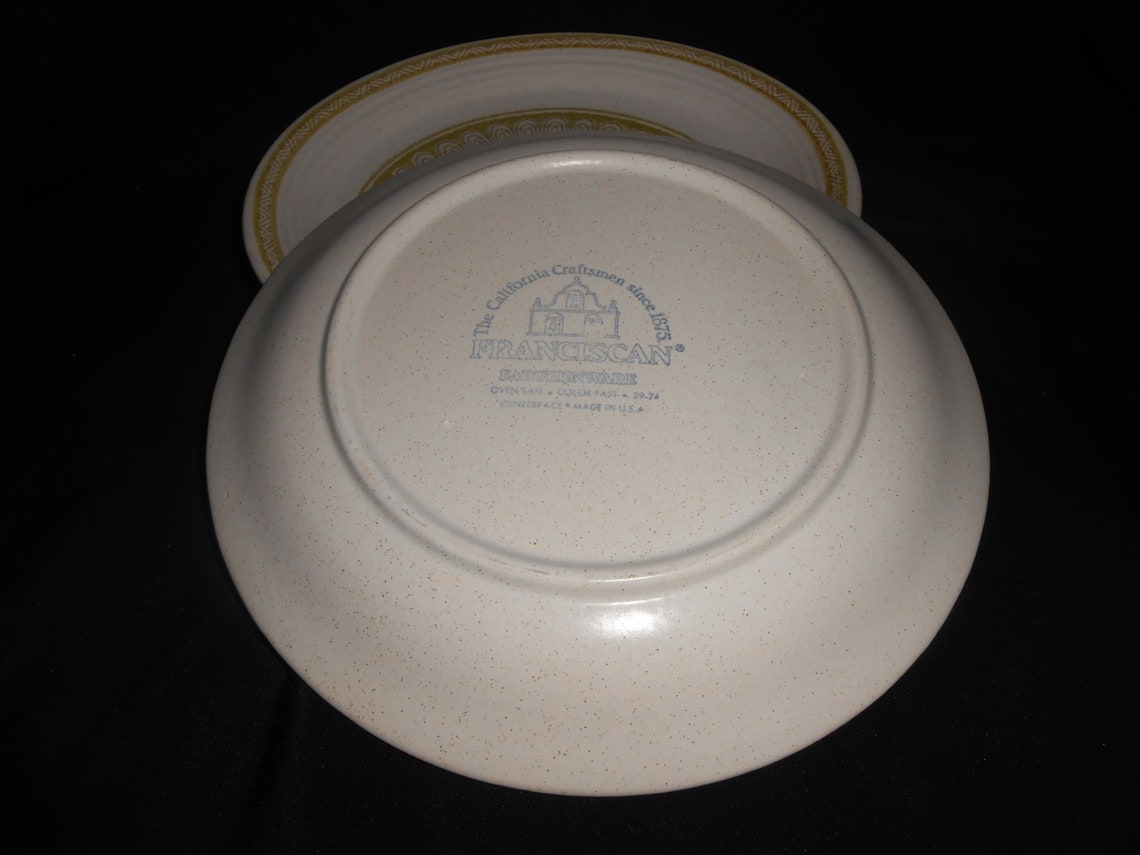 Franciscan Dinnerware Franciscan Hacienda Green Earthenware Etsy