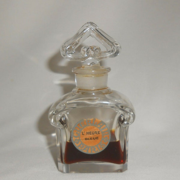 Guerlain,  Guerlain Baccarat,  Guerlain Perfume,  Antique Perfume,  Antique Baccarat Bottle,  Guerlain L'Heure Bleue,  French Perfume