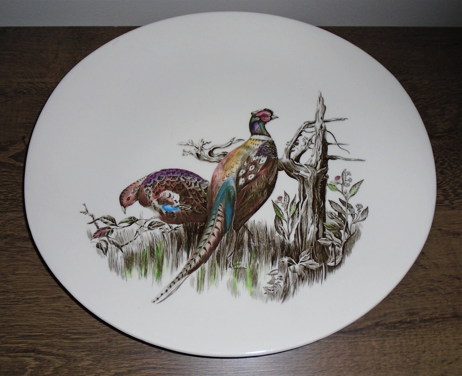 Johnson Brothers China Game Birds Pheasant Serving Platter Etsy