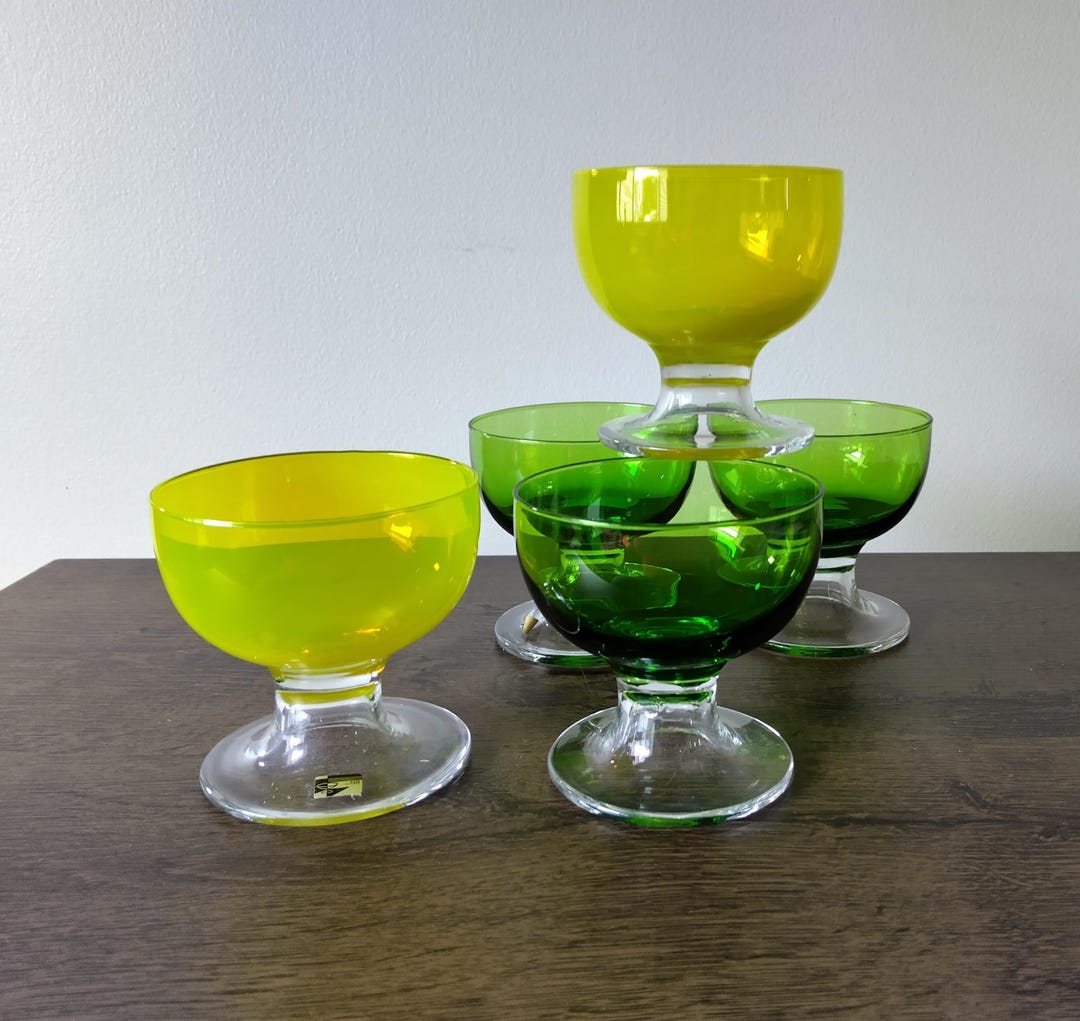 Glass Sorbet Set