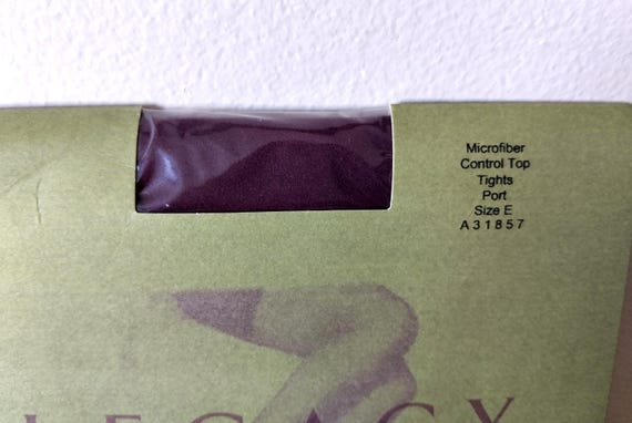 QVC Legacy Legwear Shapewear Port Tights Size E Control Top New In Package View 2