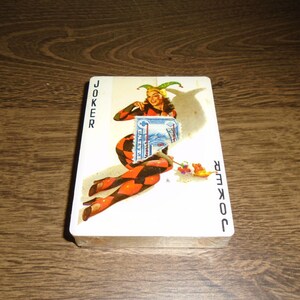 Brown and Bigelow Top Hat Playing Card Risque Pinup Gil Elvgren 1950s Sealed