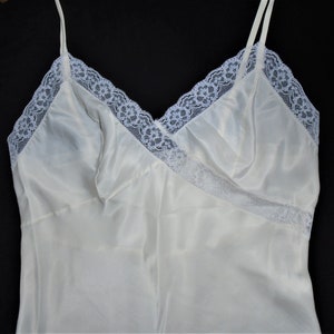 Christian Dior Slip Nightgown 1970s Vintage Spaghetti Strap Size 34 Sexy Lingerie