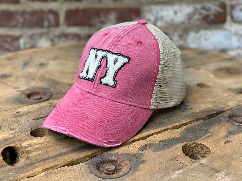 NY Hand Cut Merino Wool Lettering 