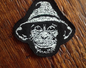 3 Monkey Embroidery Patches