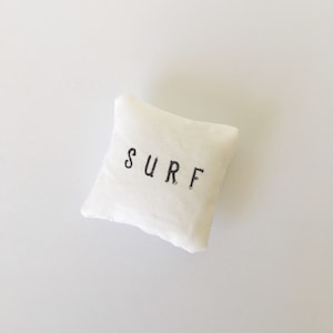 Dollhouse Miniature SURF Cushion