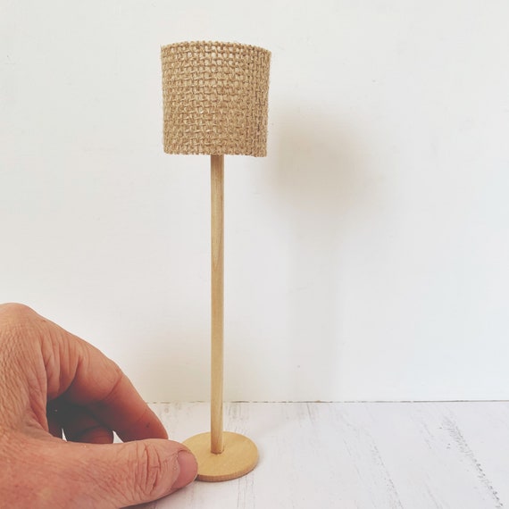 rattan floor lamp shade