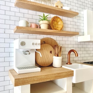 Puppenhaus Miniatur Kaffeemaschine