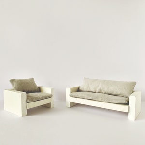 Dollhouse Miniature Sofa Set