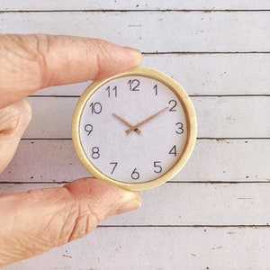 Puppenhaus Miniatur Uhr