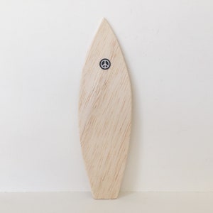 Dollhouse Miniature Raw Surfboard