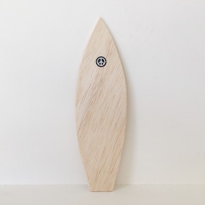 Poppenhuis miniatuur ruwe surfplank